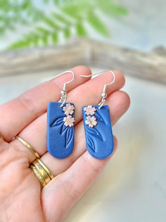 Earring dangles - twilight drops