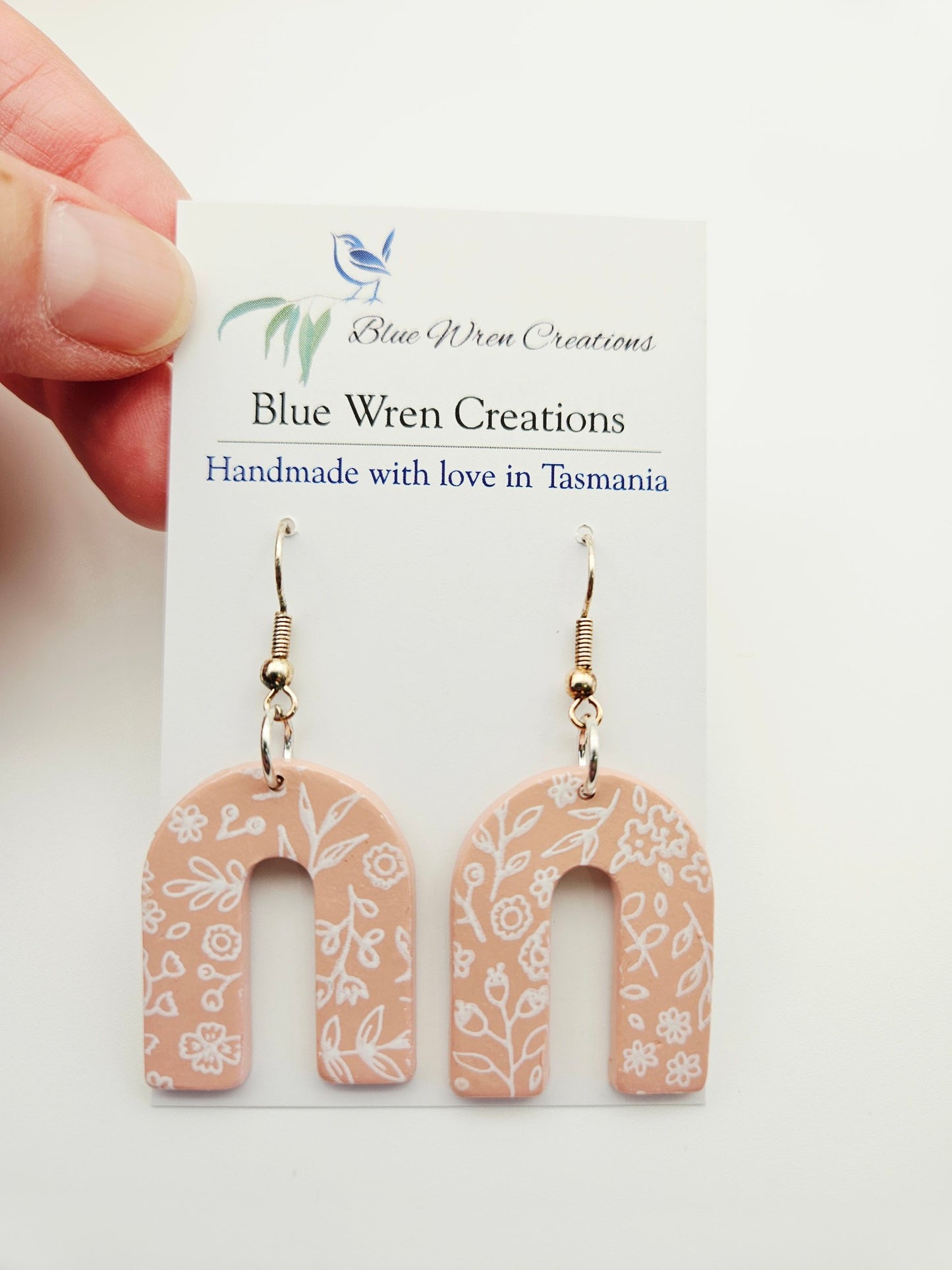 Earring dangles - summer bloom arches