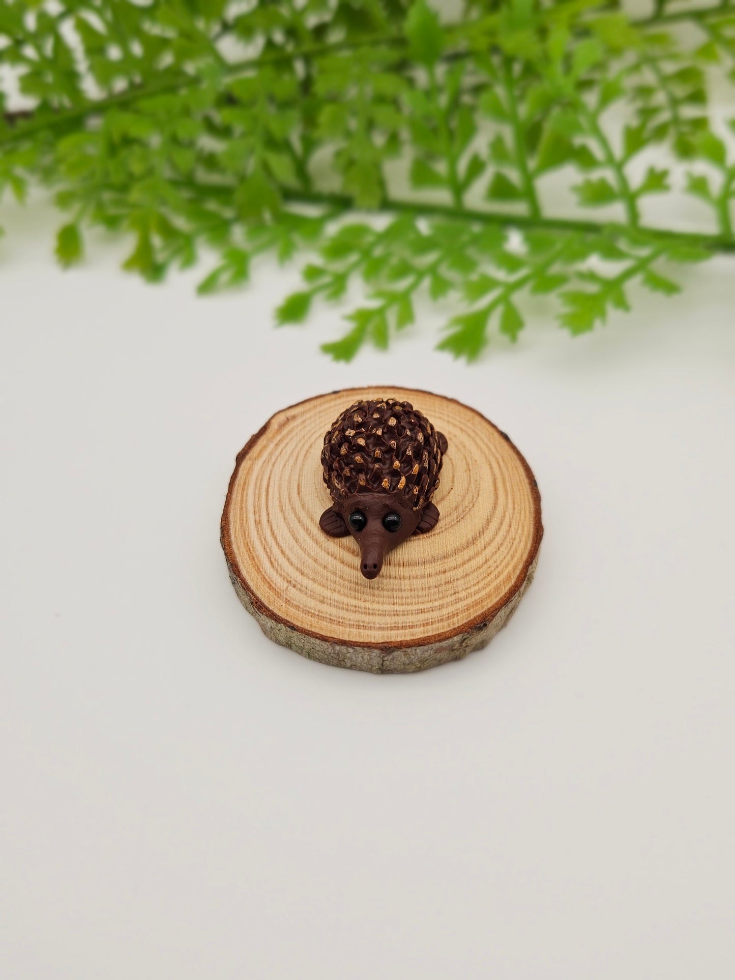 Echidna sculpture miniature collectable