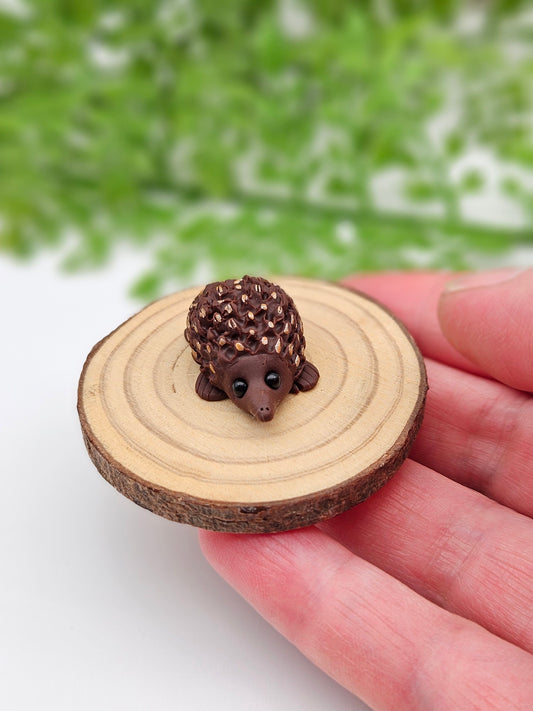 Echidna sculpture miniature collectable