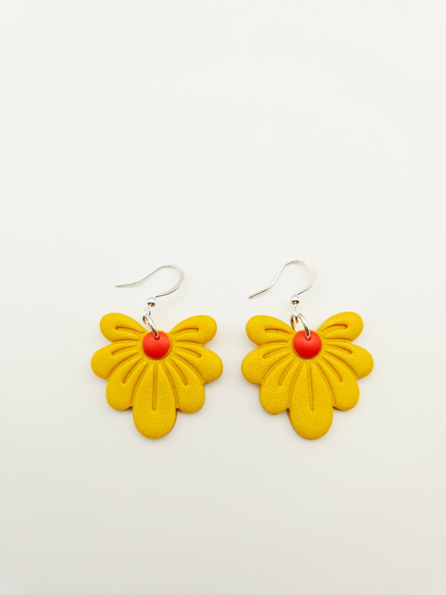 Earring dangles - Lola flower in sunshine