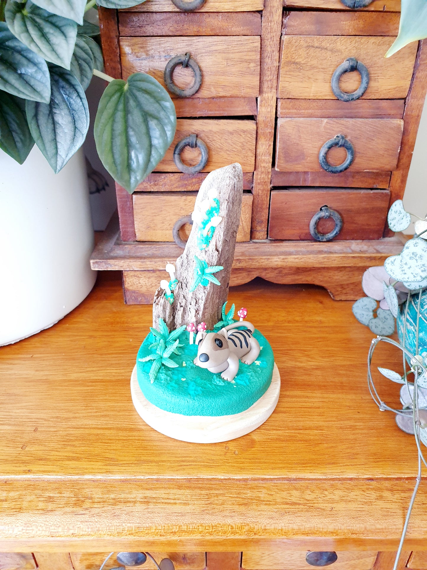 Thea the Tasmanian tiger collectable sculpture