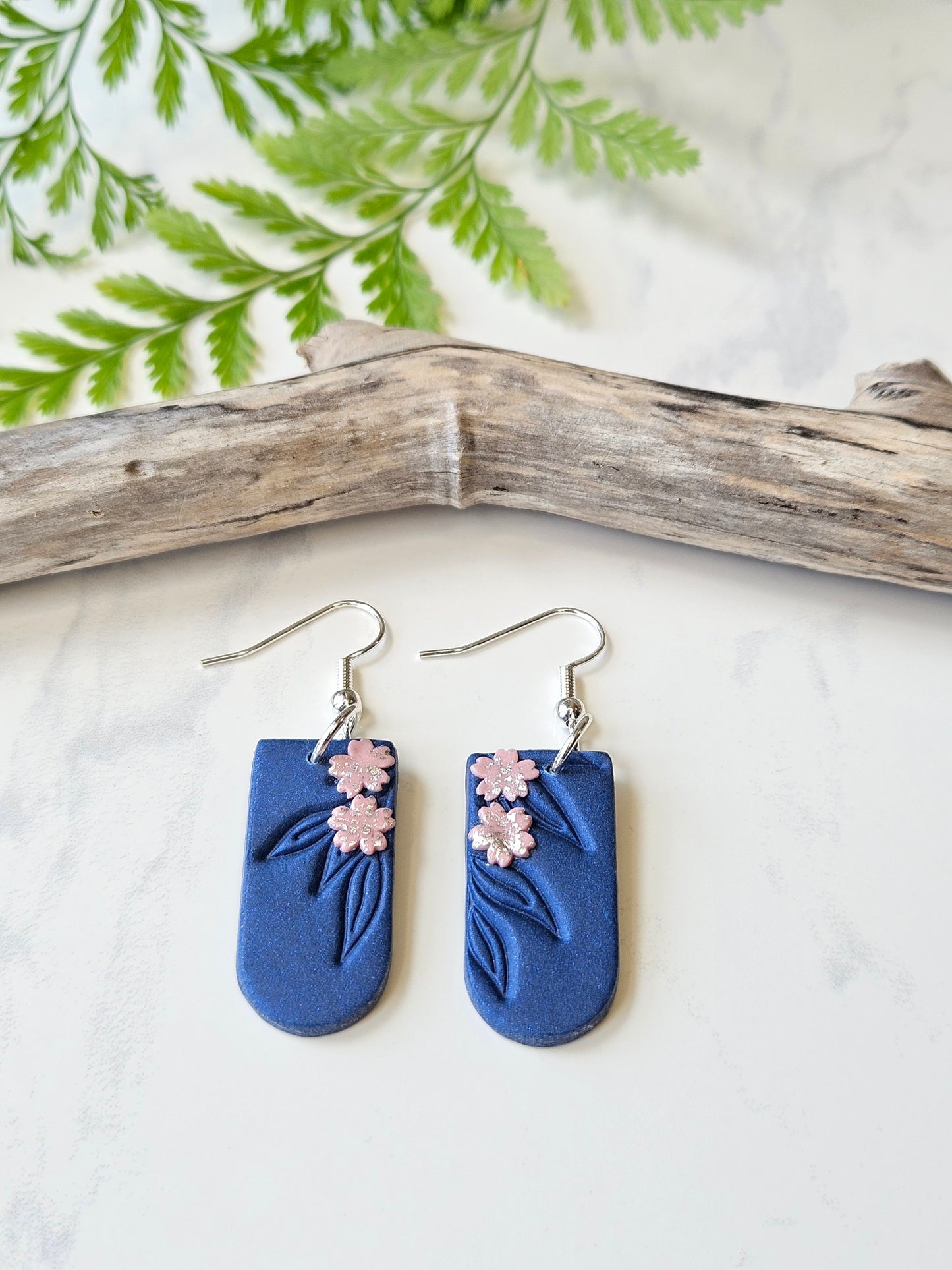 Earring dangles - twilight drops