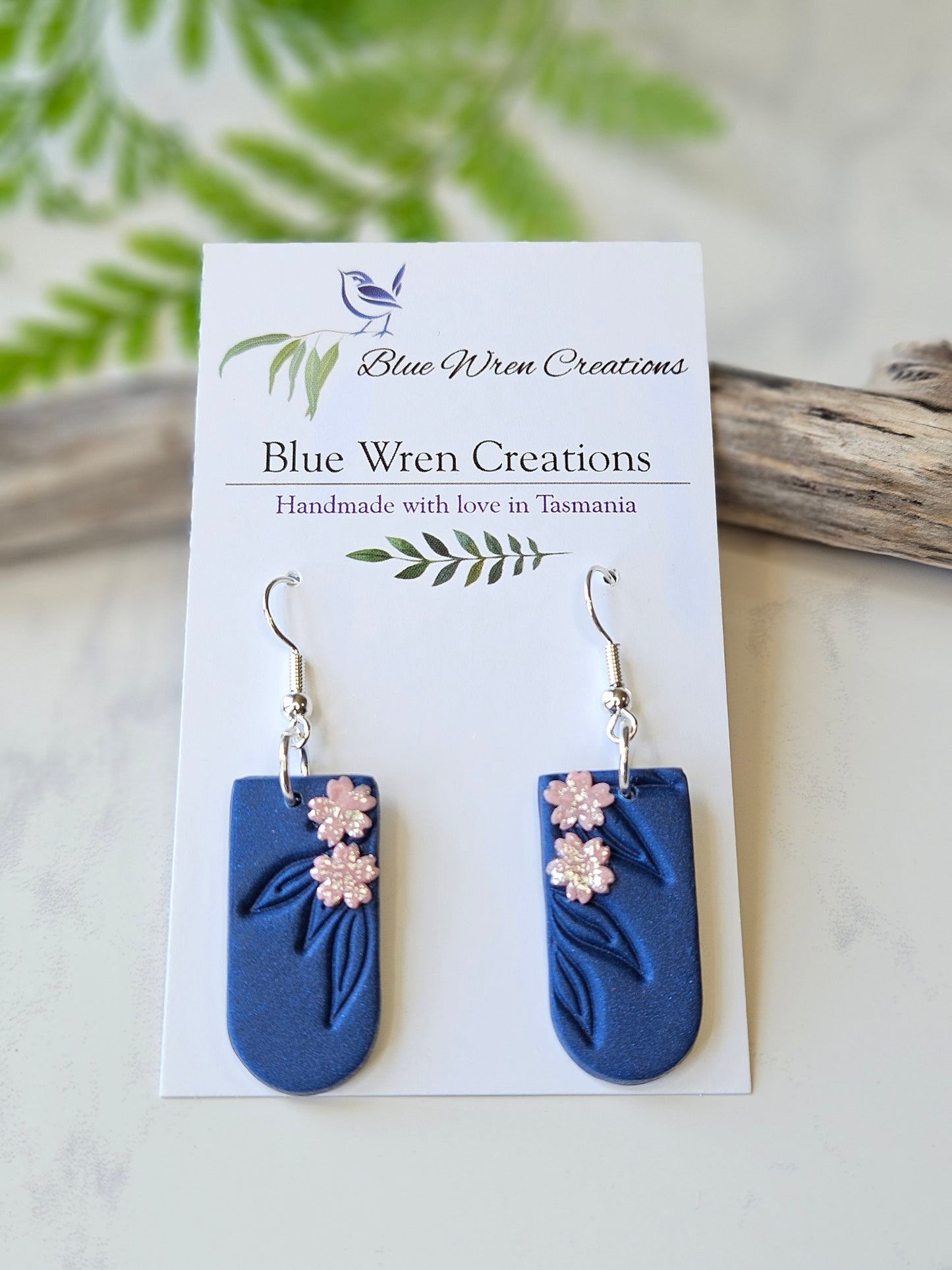 Earring dangles - twilight drops