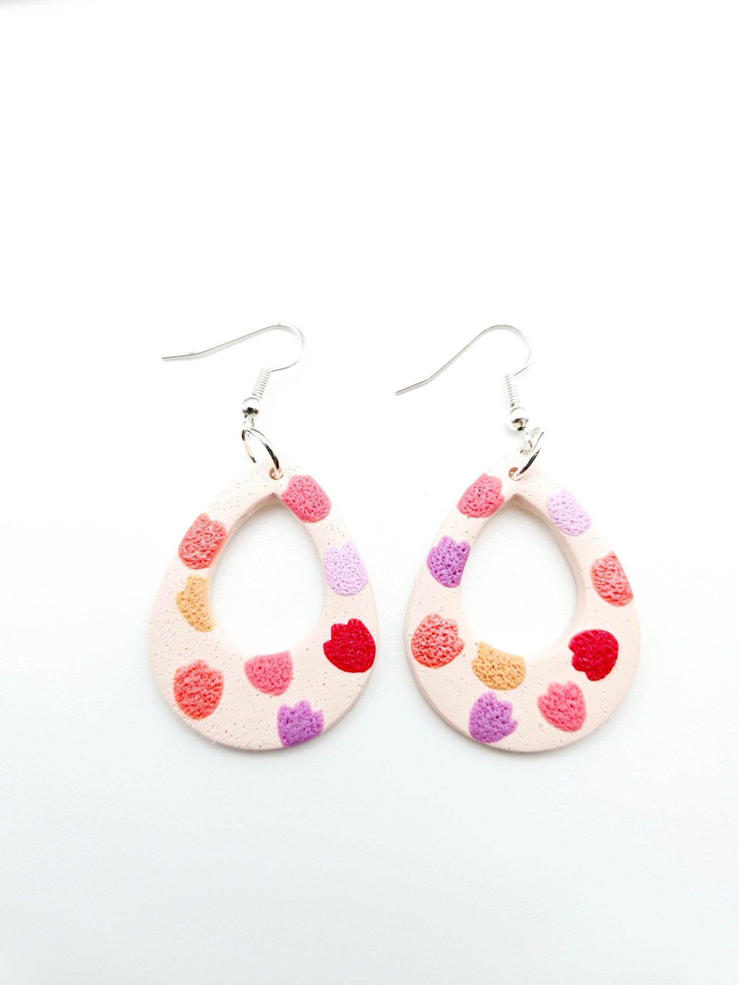 Earring dangles - petal drops