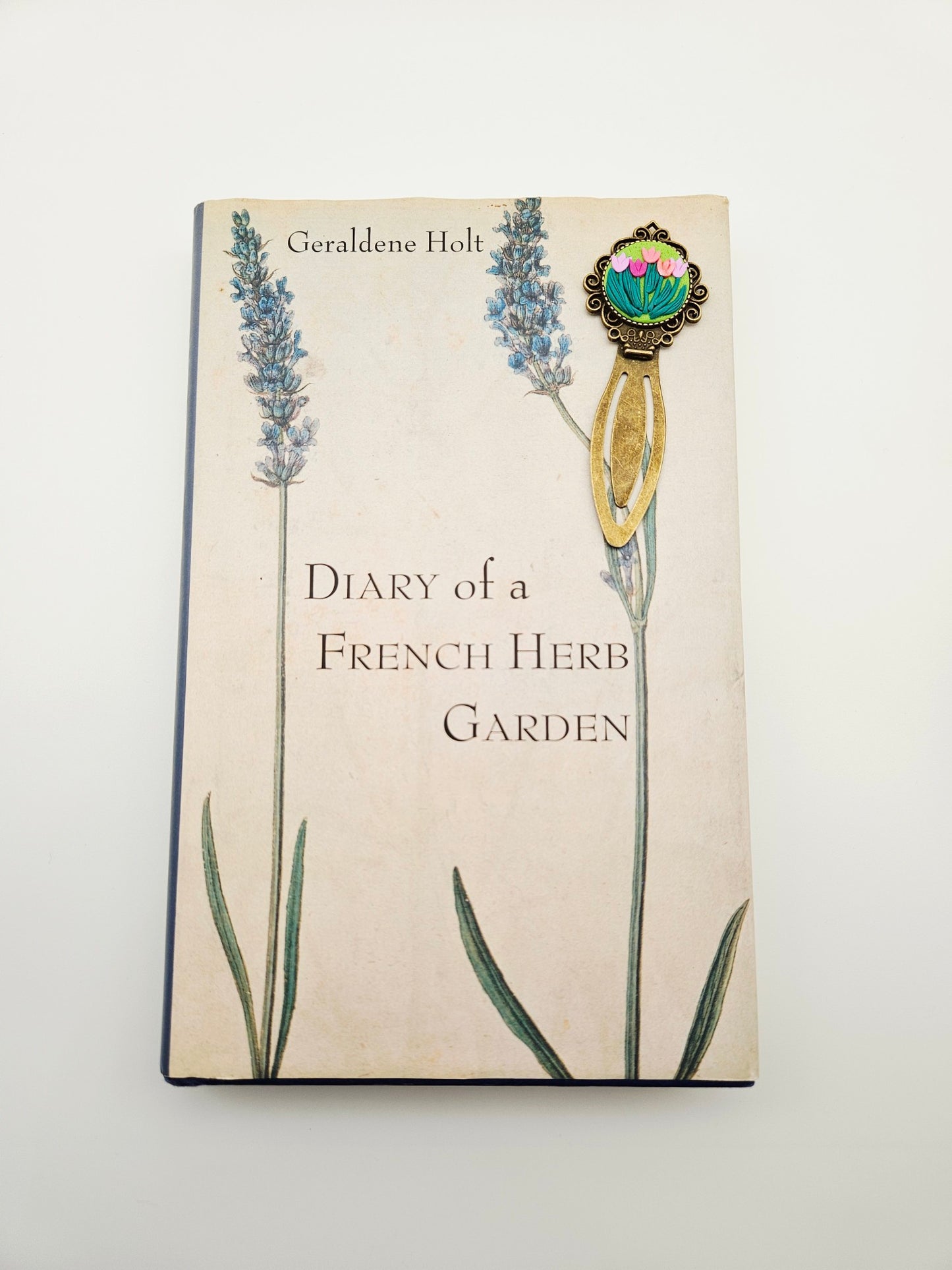 Bookmark - tulips in a field