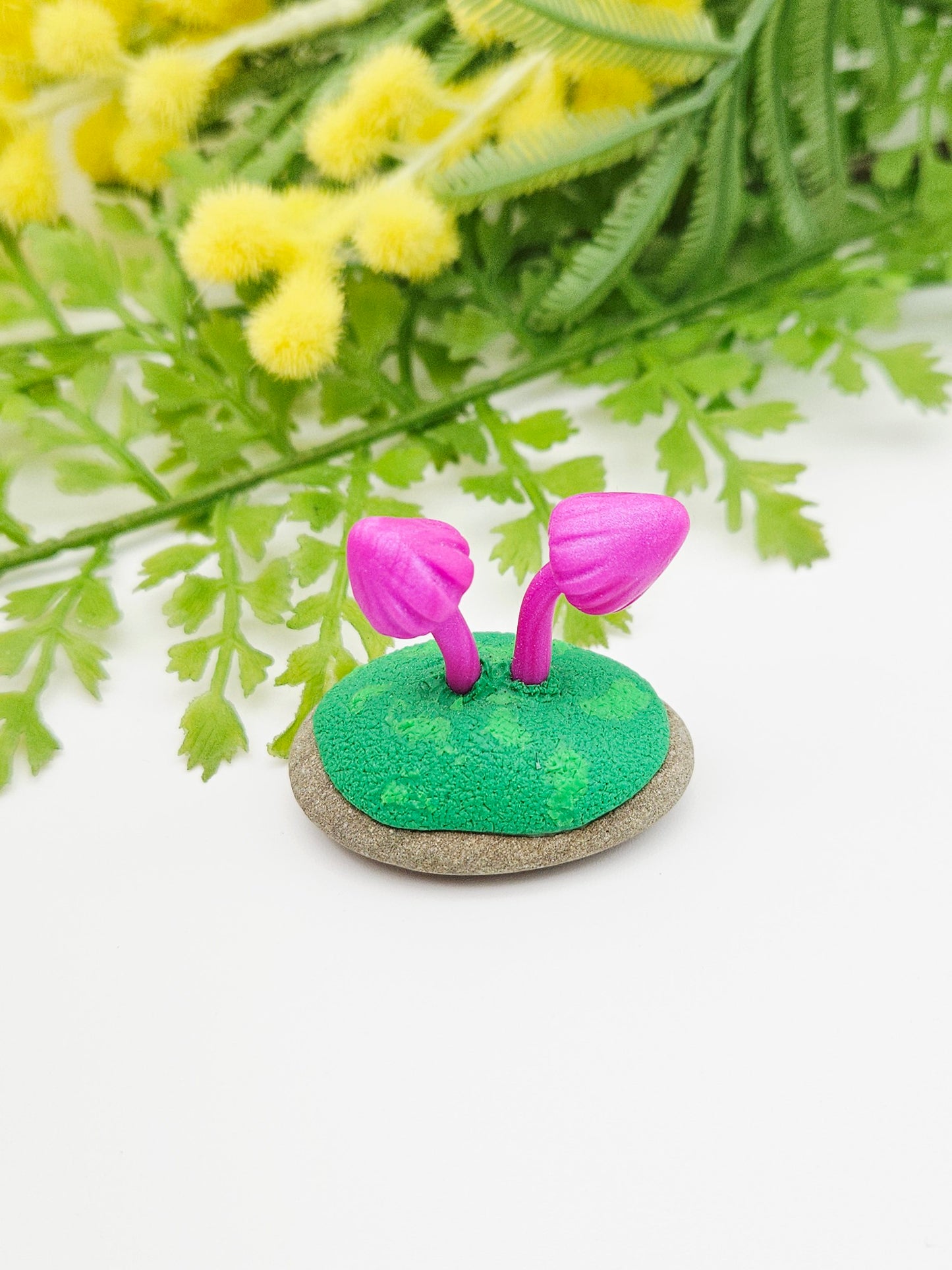 Mini Mushies - purple shimmer