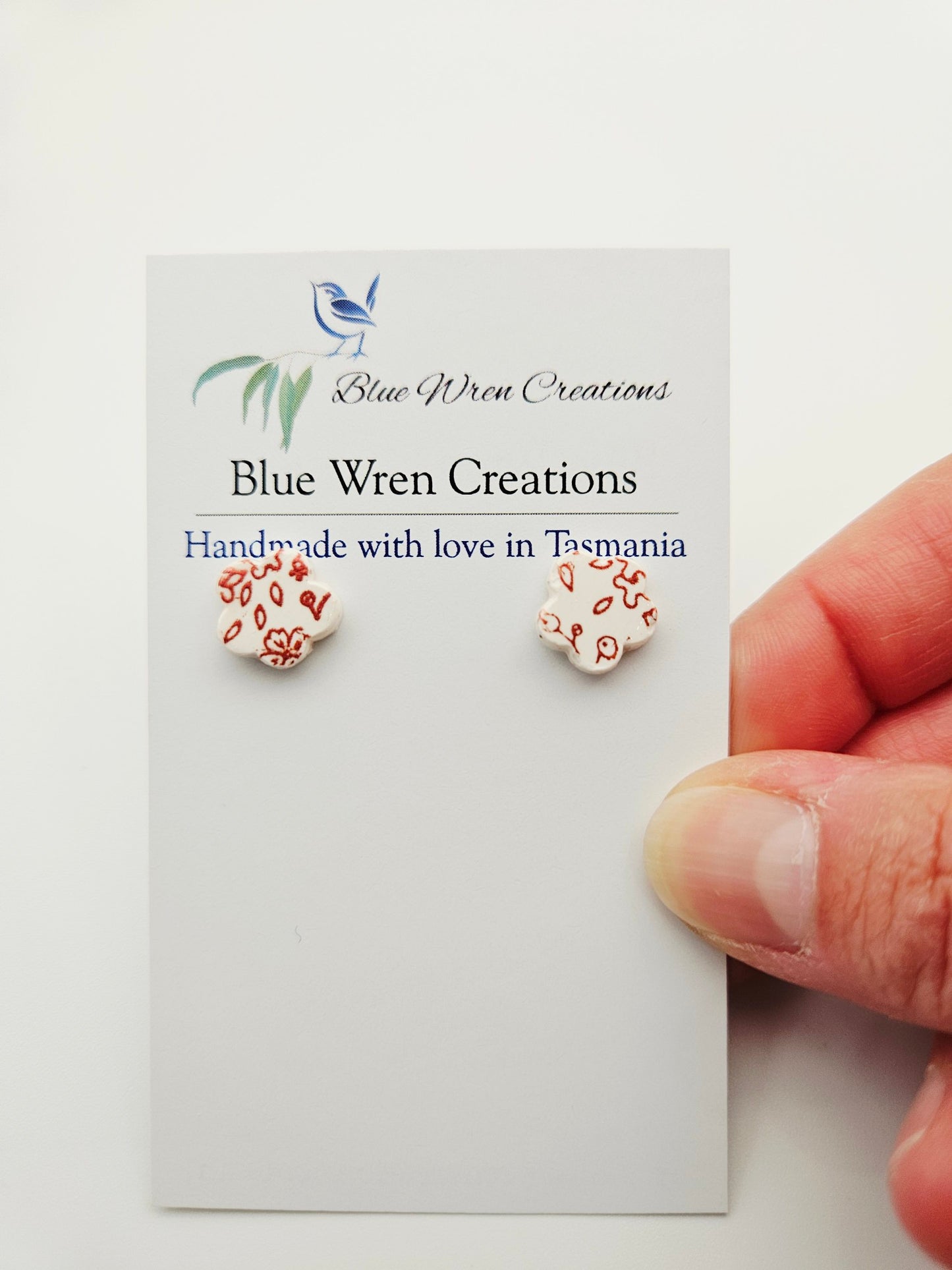 Earring studs - spring flowers