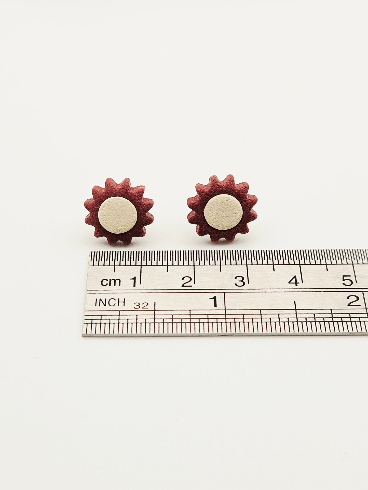 Earring studs - sunshine flowers
