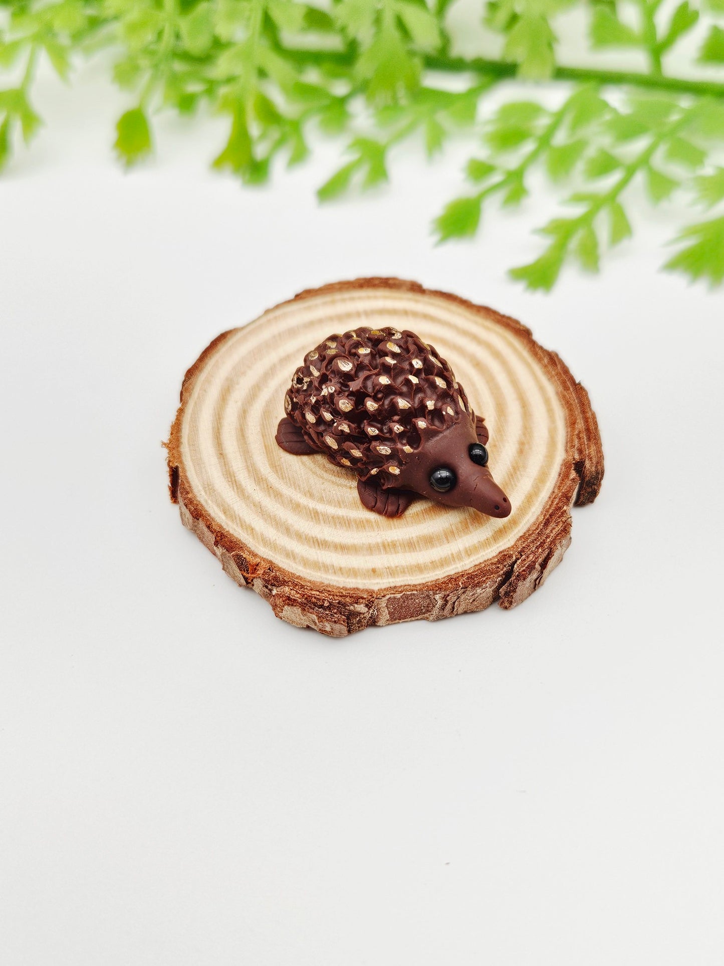 Echidna sculpture miniature collectable