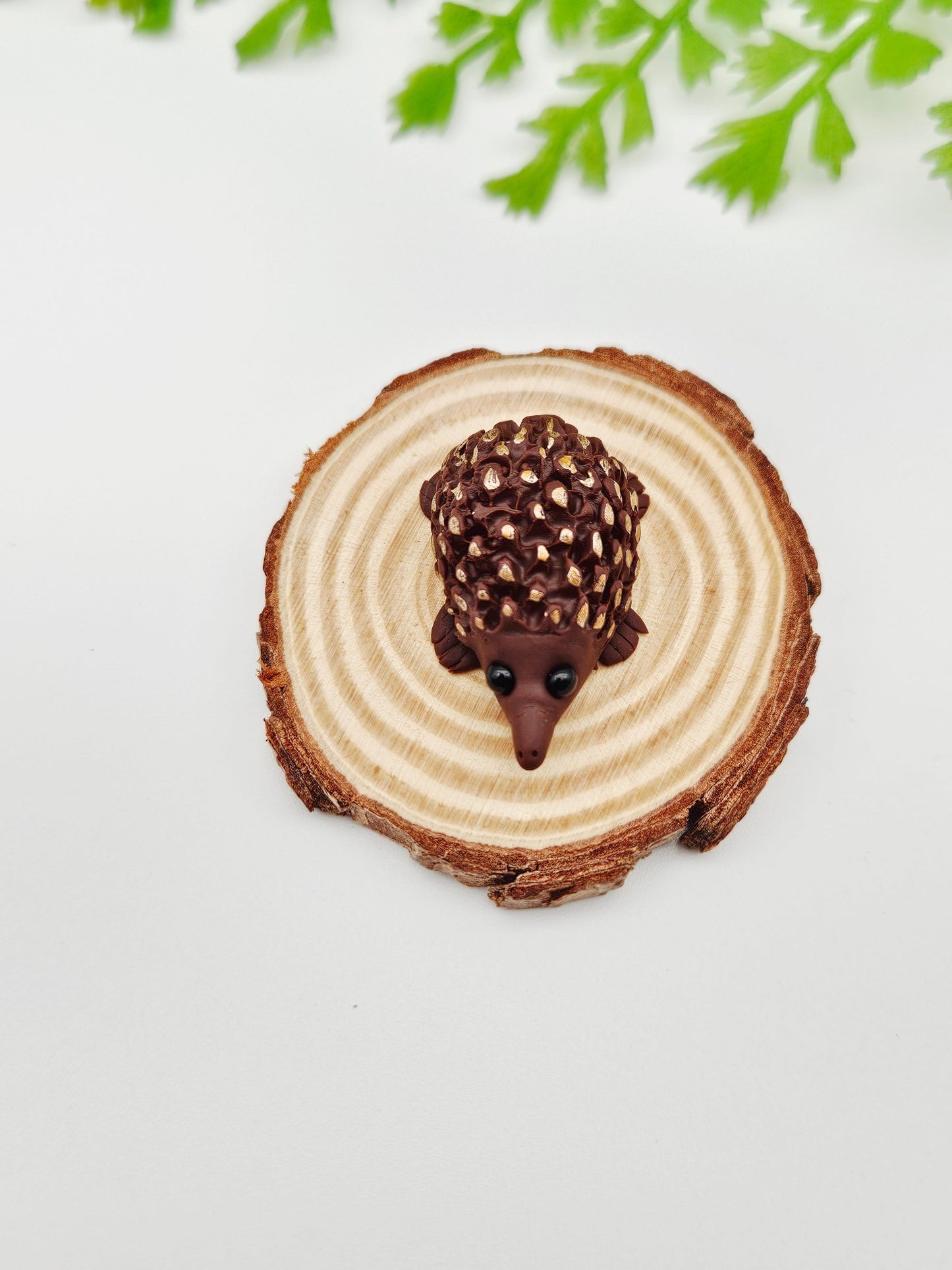 Echidna sculpture miniature collectable