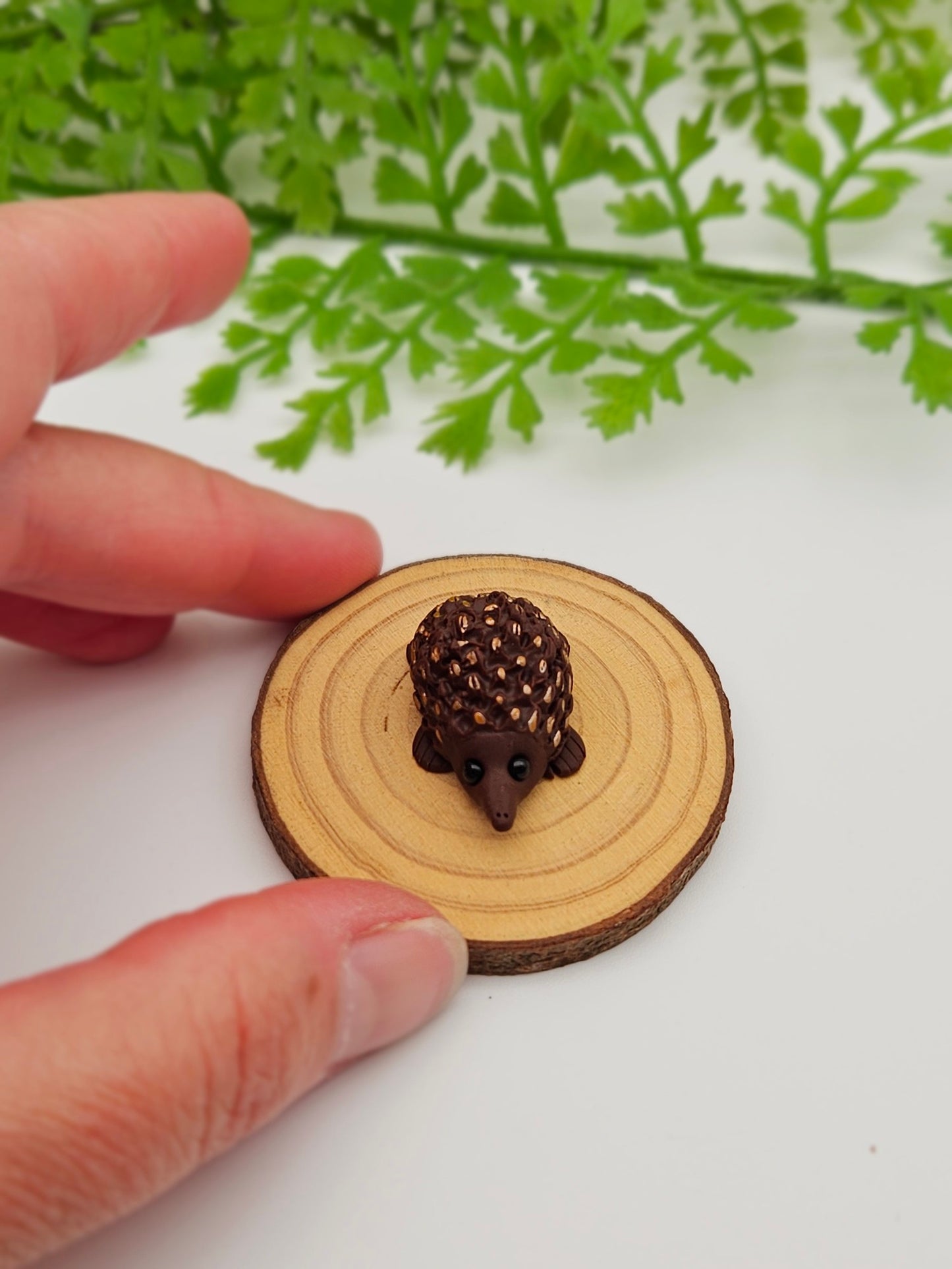 Echidna sculpture miniature collectable