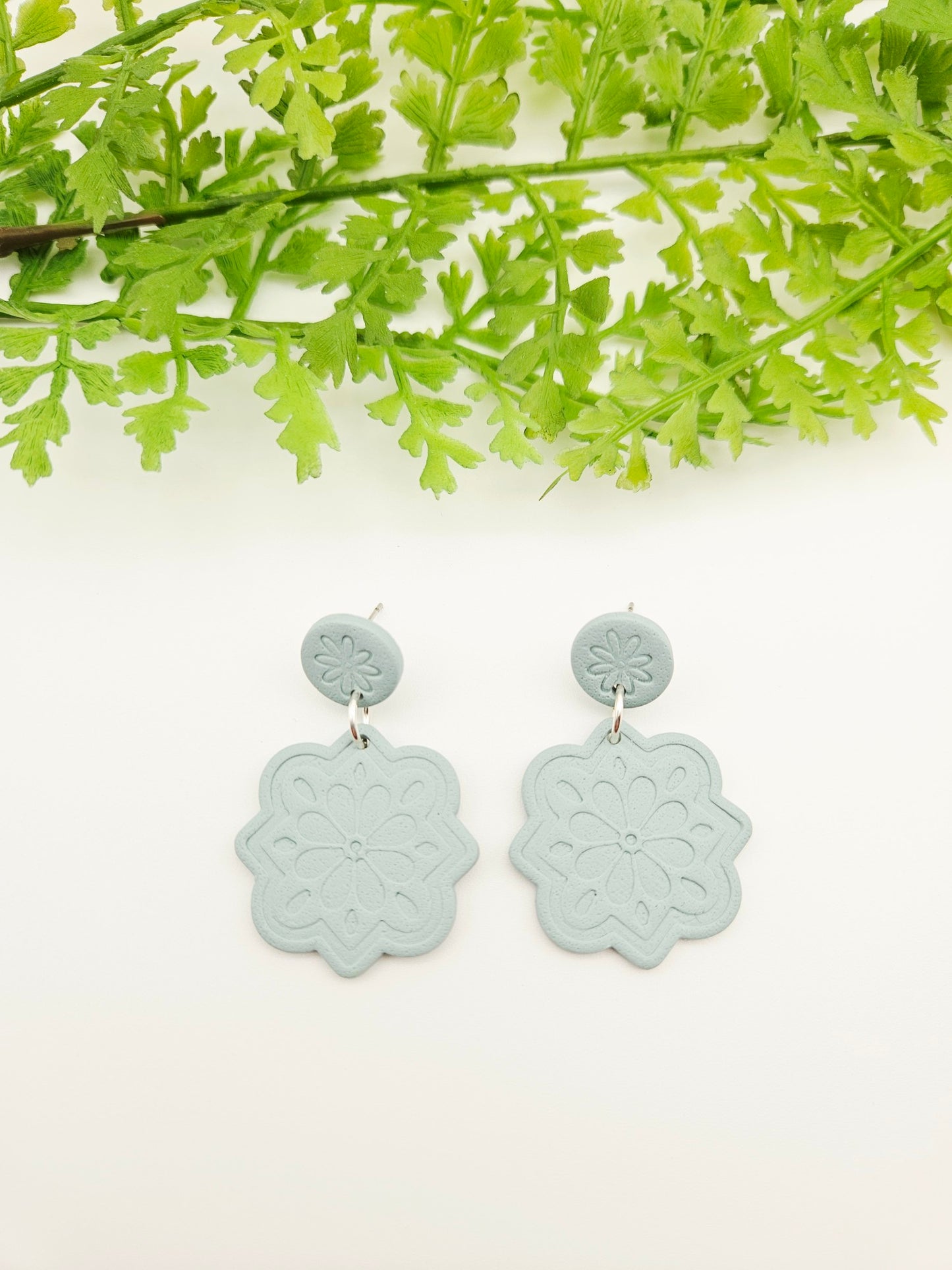 Earring dangles -  Savannah in sage