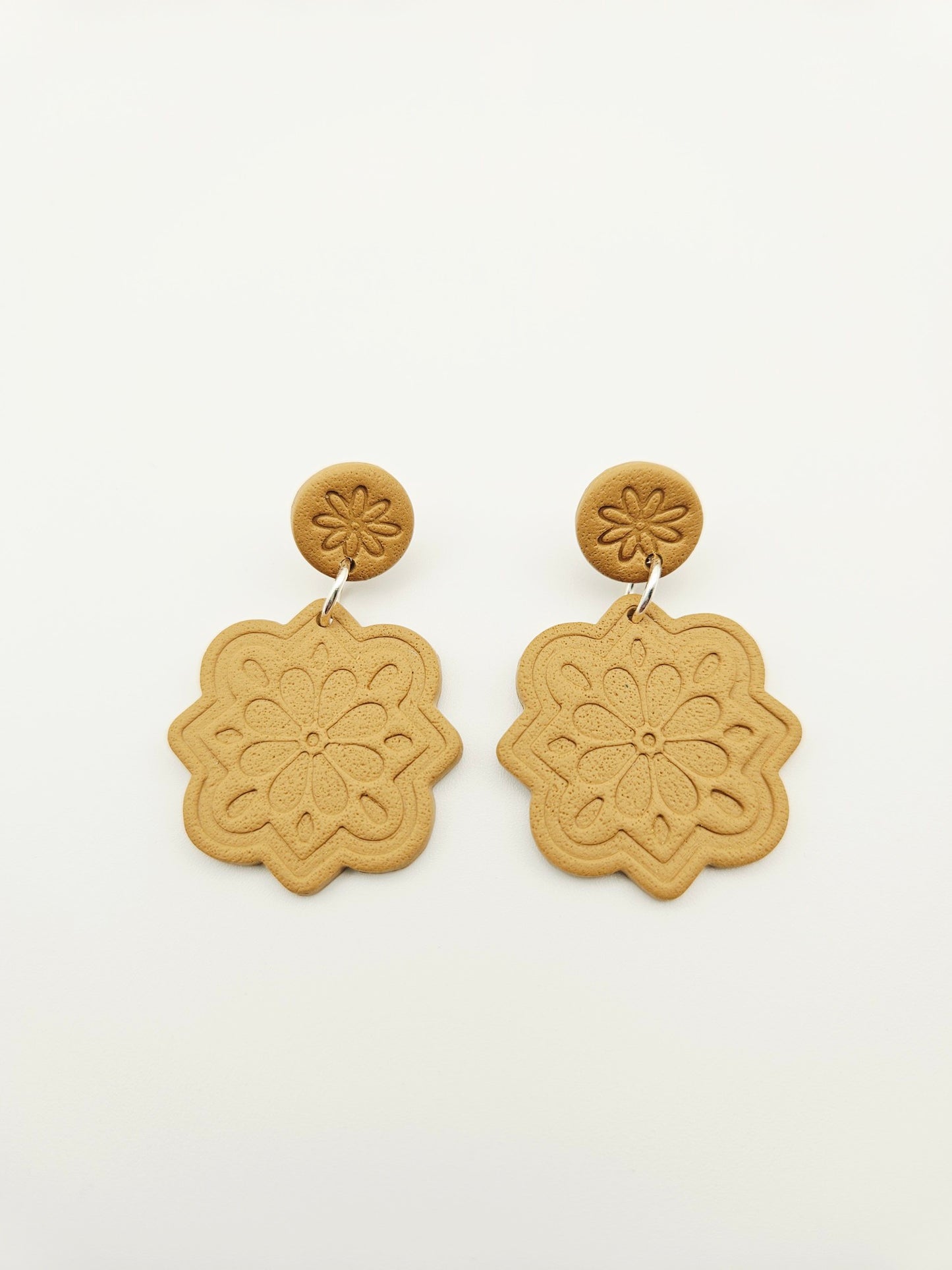 Earring dangles -  Savannah in biscoff