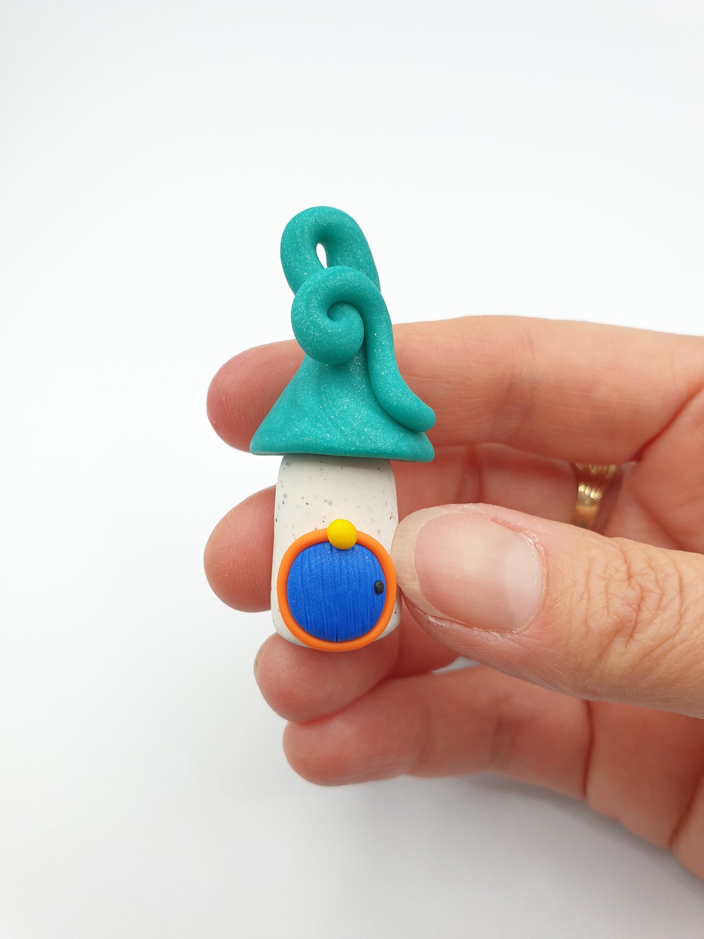 Miniature garden kit - turquoise blue