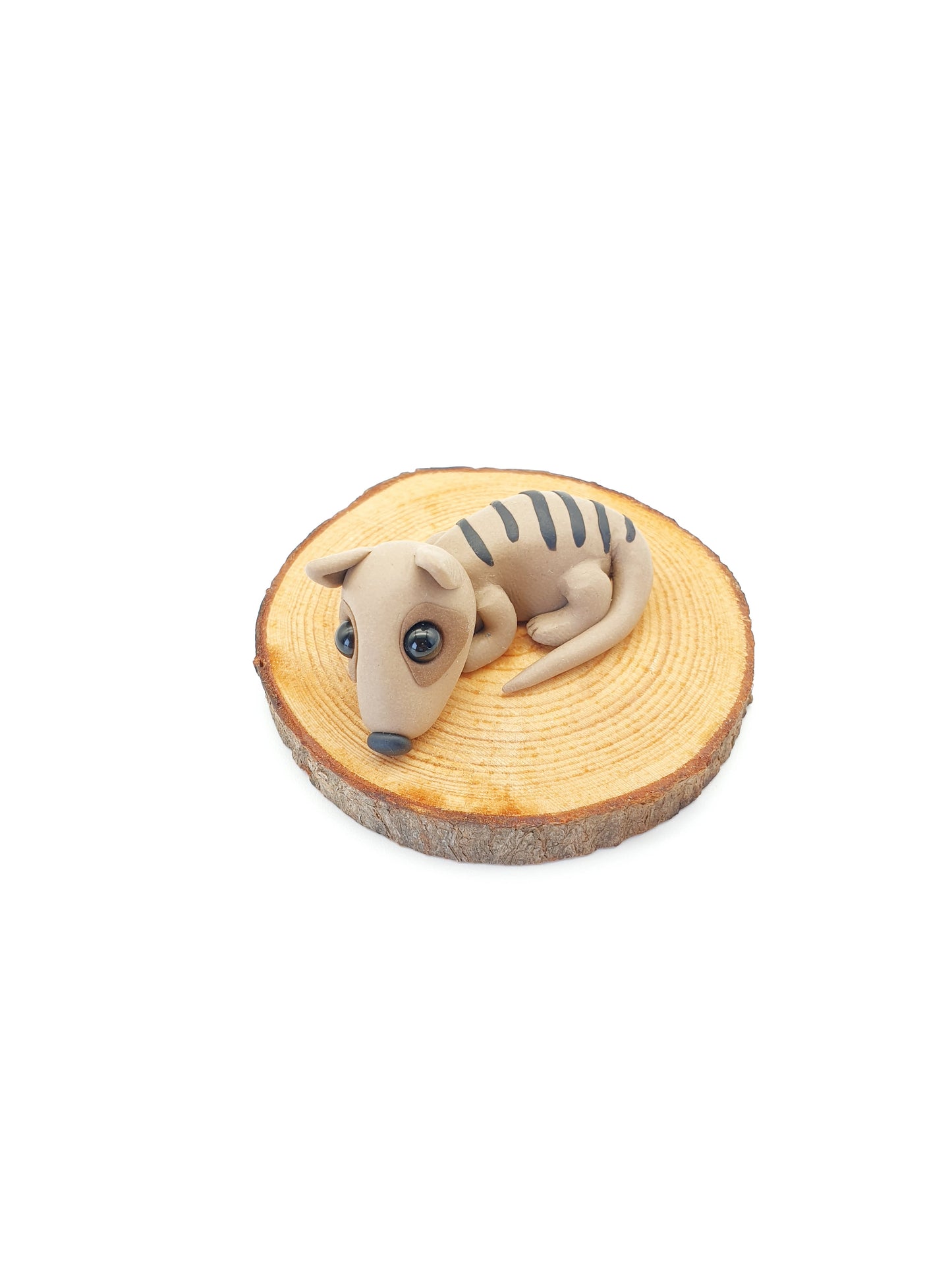 Tasmanian Tiger Thylacine miniature sculpture collectable